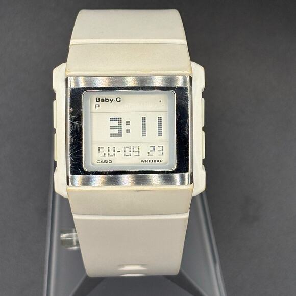 Casio Baby-G BG-2001 Vintage Y2K White Digital Watch 100M main image 9